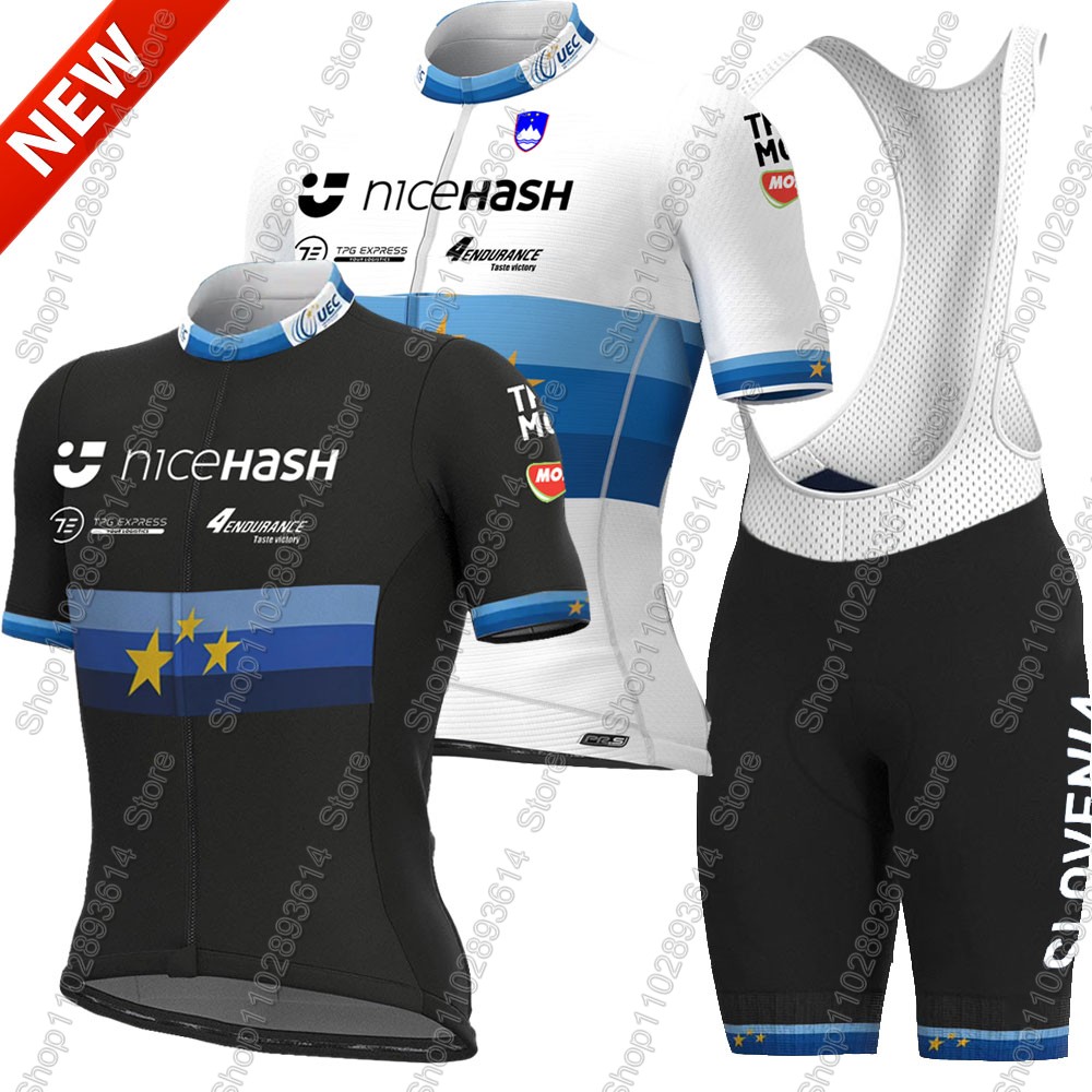 Mountain Biking Jersey - Słowenia 2026 Zestaw strojów kolarskich reprezentacji