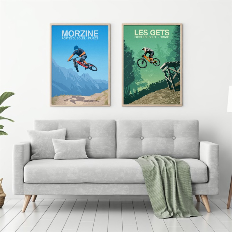 Mountain Bike Trail Poster Sno – Mountain Biking Pictures recenzja i cena