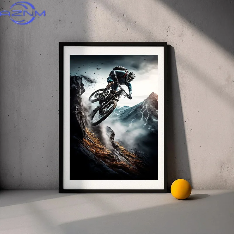 Plakaty i grafiki z nowoczesny – Mountain Biking Pictures recenzja i cena