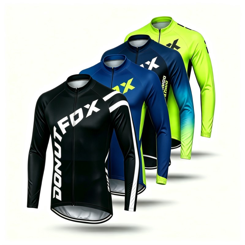 Męska koszulka rowerowa z dług – Mountain Biking Jersey recenzja i cena