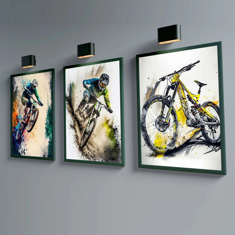 Rower górski Sport Wall Art Di – Mountain Biking Pictures recenzja i cena